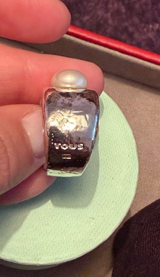 Anillo Tous Plata Perla
