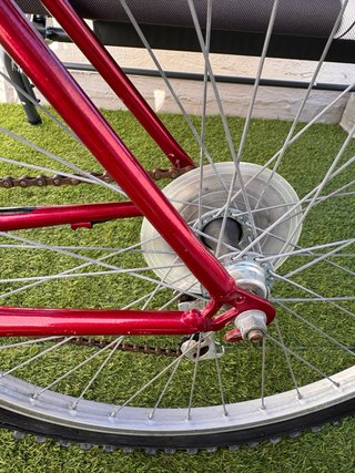 Bicicleta de Montaña OTEC Shimano Roja muy cuidada