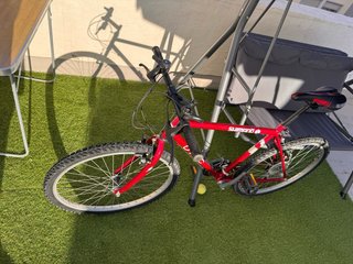 Bicicleta de Montaña OTEC Shimano Roja muy cuidada