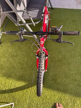Bicicleta de Montaña OTEC Shimano Roja muy cuidada