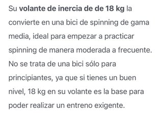 Bicicleta Spinning Hogar - Gelusa E-30
