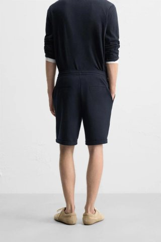 Bermudas confort azul marino Talla L