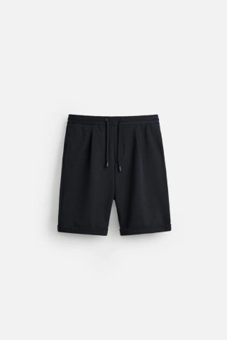 Bermudas confort azul marino Talla L