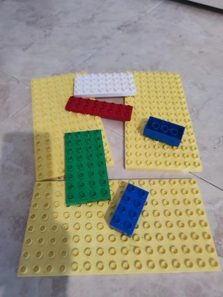 Pezzi Lego da Costruzione Variegati