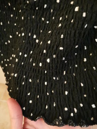 Top negro verano talla S