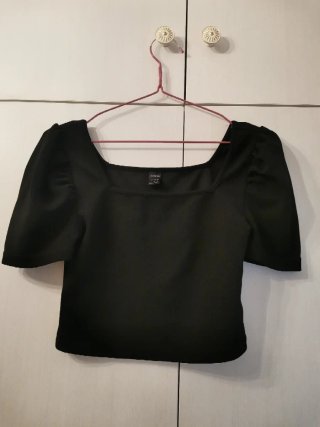 Top negro verano talla S