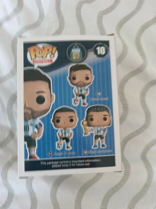 Funko Pop Lionel Messi 10 Football
