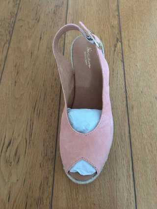 Sandalias Esparto Rosa Salmón