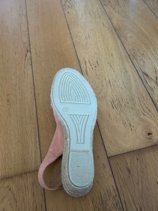 Sandalias Esparto Rosa Salmón