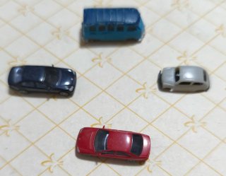 Coches Maqueta de tren Escala N