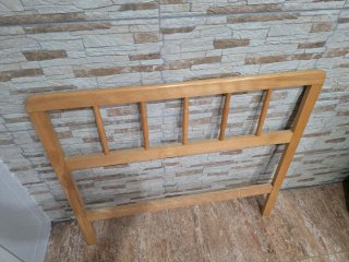 Cabecero de cama de madera 90