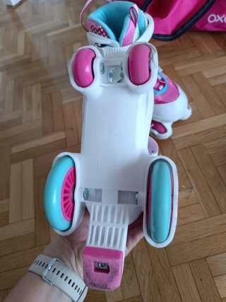 Conjunto Patines Hudora y Protecciones