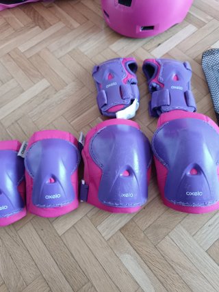Conjunto Patines Hudora y Protecciones