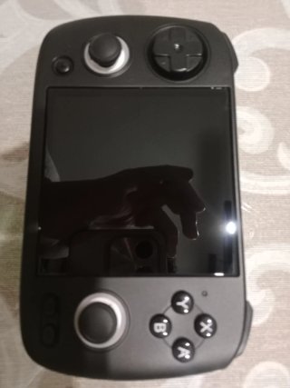 Anbernic RG cubexx + funda negra