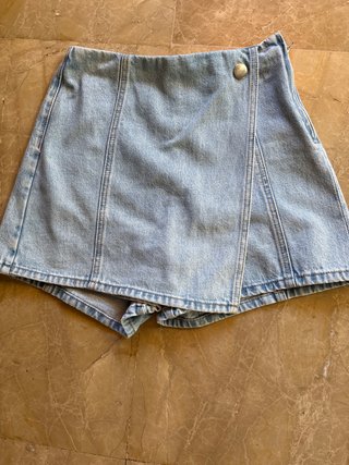 Falda pantalon tejana