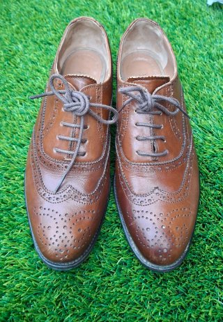 Zapatos Oxford Lotusse Marrones Mujer