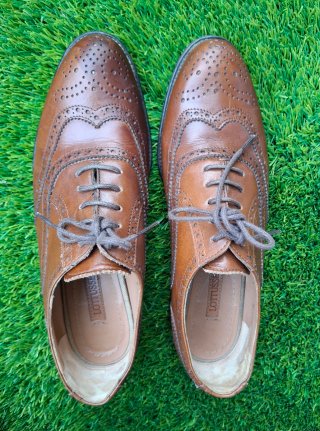 Zapatos Oxford Lotusse Marrones Mujer