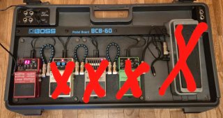 Boss BCB-60 Pedal Board