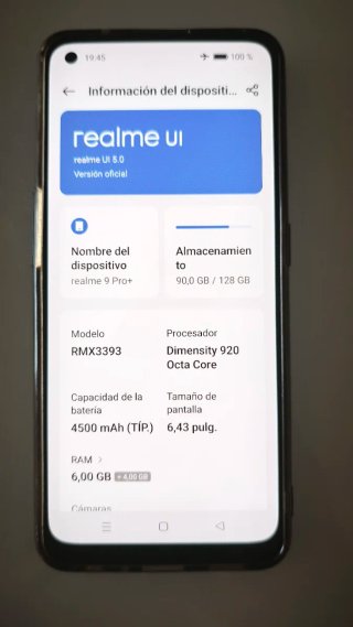 Realme 9 Pro+ azul
