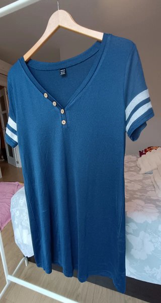Vestido casual Emery Rose azul