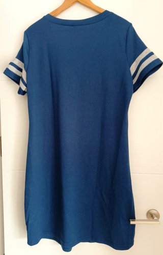 Vestido casual Emery Rose azul