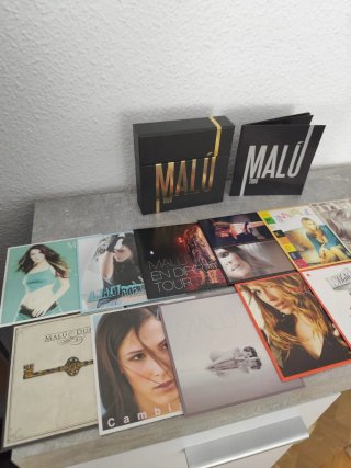 Colección de discos de Malú edición limitada