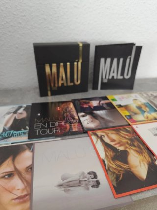Colección de discos de Malú edición limitada