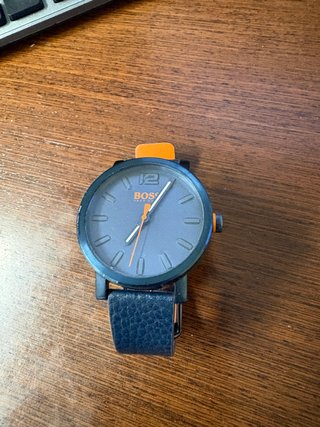 Reloj Hugo Boss Azul y Naranja