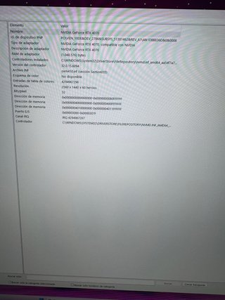 MSI Gaming PC Sobremesa core i7, 4070 32gb ram