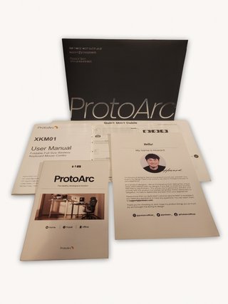 Combo Teclado Dobrável e Rato ProtoArc XKM01