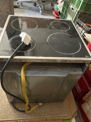 Horno con placa de inducción
