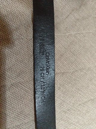 Cintura Calvin Klein con logo CK