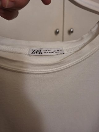 Camiseta Zara Blanca