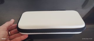 Funda Transporte Nintendo Switch/OLED Blanca