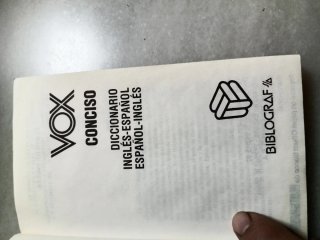 Diccionario. ,Ingles / español