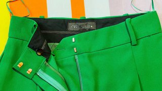 Falda pantalón verde