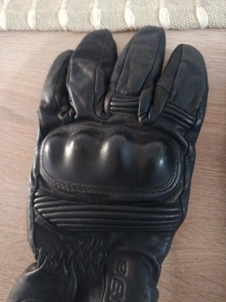 Guantes de moto Bering negros