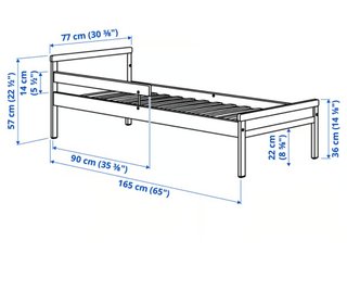 Cama infantil haya Ikea + colchón