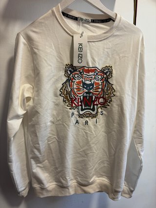 Sudadera Kenzo Talla L Tigre Bordado