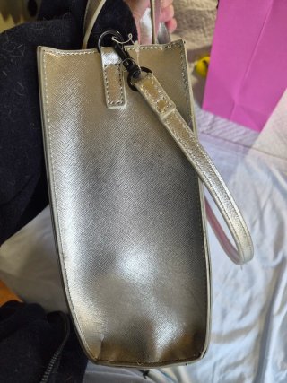 Bolso Marc Tetro Perro Boston Terrier Plata