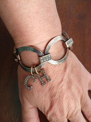 Pulsera CH eslabones dorados