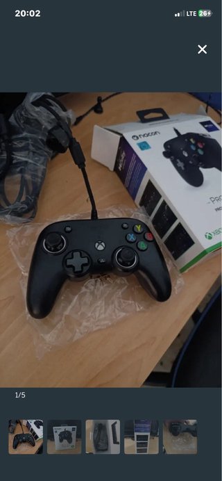 Xbox One + Mando Nacon Negro