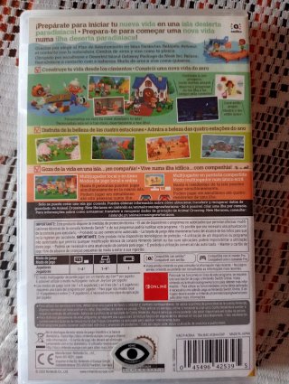 Carátula Animal Crossing New Horizons Switch