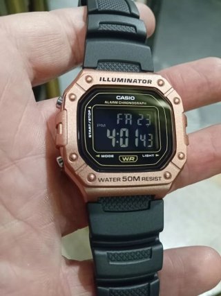 CASIO COLLECTION UNISEX/ W-218HM-5B/ ENVÍO GRATIS