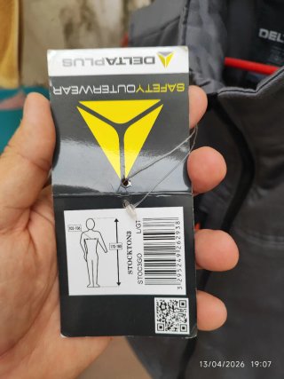 Chaleco de trabajo Delta Plus gris