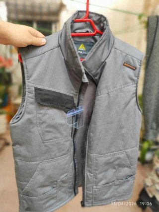 Chaleco de trabajo Delta Plus gris