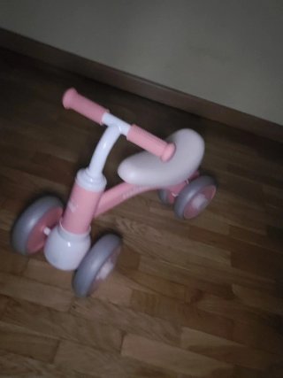 Bici de bebé rosa