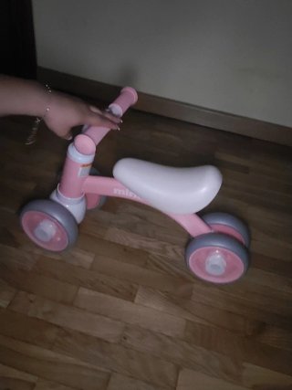 Bici de bebé rosa