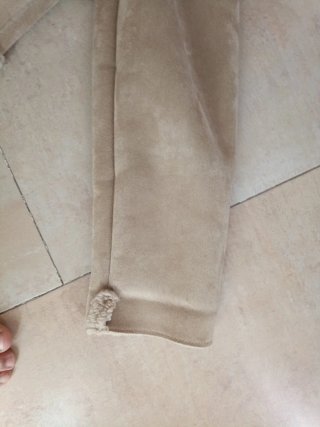 Chaqueta Zara niña beige talla M