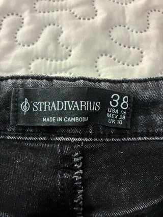 Pantalones vaqueros negros Stradivarius